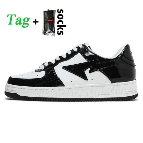 

bapestas 2023 platform casual sneakers 2022 bapestas shoes with socks baped sk8 sta patent leather black white pink abc color camo blue gree