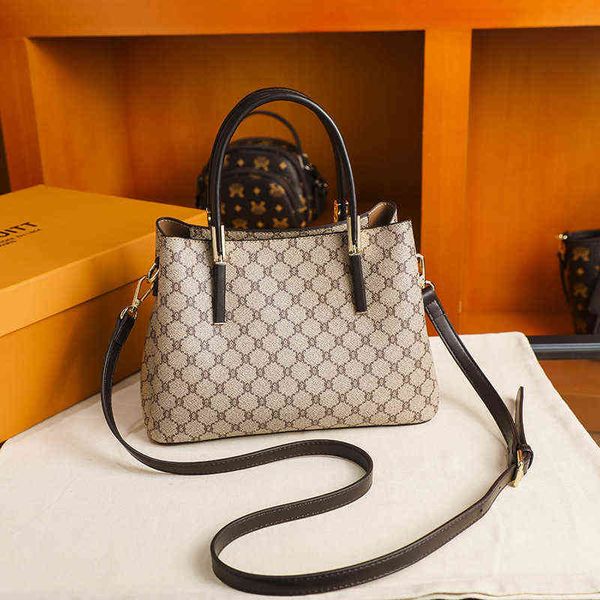 

leather bag women's 2023 new tote large capacity sling one shoulder temperament goddess hand purses clearance sale