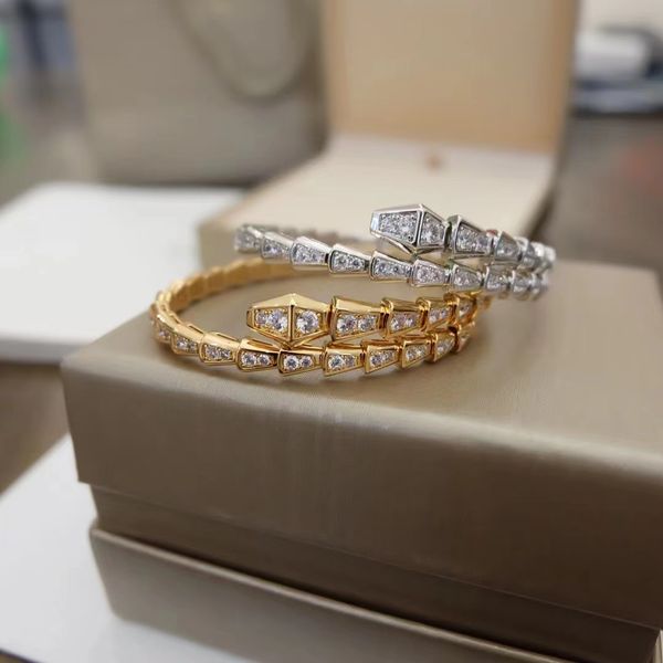 

bangles brand bracelet women high-end production of classic designer 18k gold sterling silver bracelet jewelry accessories, Black