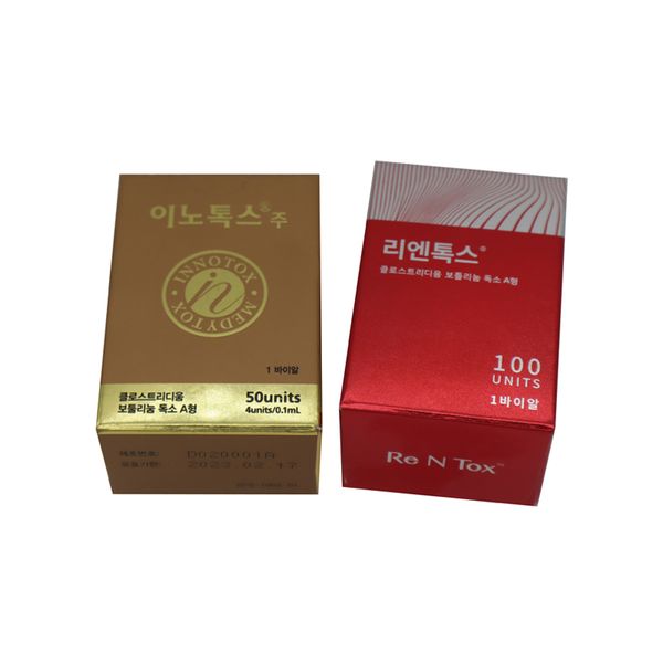 

beauty items innotoxs botulaxs 100u 150u 200u type a btx toxins nabotas hutoxs rentoxs meditoxins botulinicas liztoxs filler innotox revolax