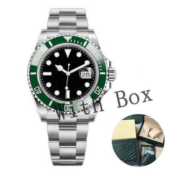 

huiya06 mens automatic mechanical ceramics watches 41mm full stainless steel swim wristwatches sapphire luminous watch business casual montr, Slivery;brown