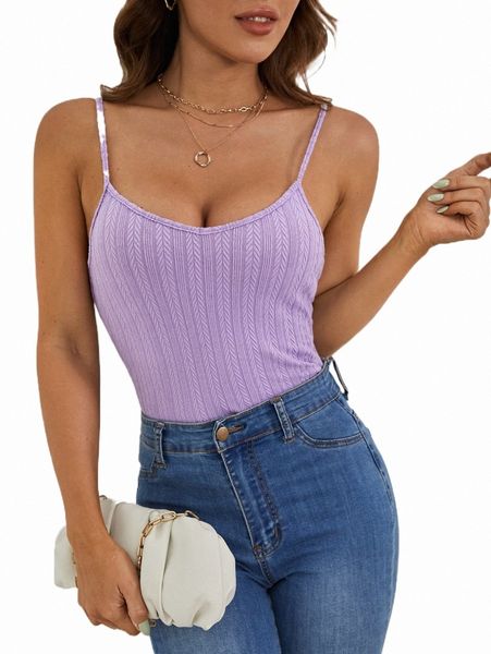 

ribbed knit cami y08m#, White