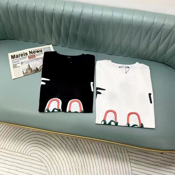 

designer men's t-shirts print letters cotton mens shirt 2 colors black white luxury tee shirt man size s-5xl fashion clothing, White;black