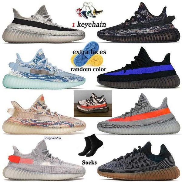 

arrival 3m reflective shoes bone beige v2 boosts''yezzies''350, Black