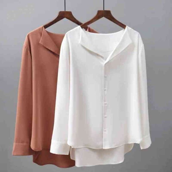 

casual dresses autumn shirt korean style lazy french chiffon women's long sleeve loose chic casual kt12, Black;gray