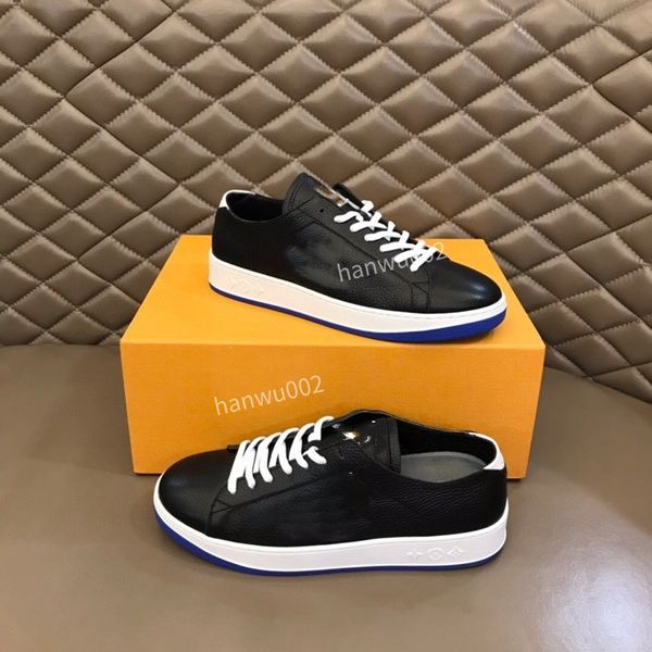 

2022 designers boots sneakers mens casual shoes technology knitted canvas calfskin sneaker low cut platform shoe leather trainers size38-44, Black