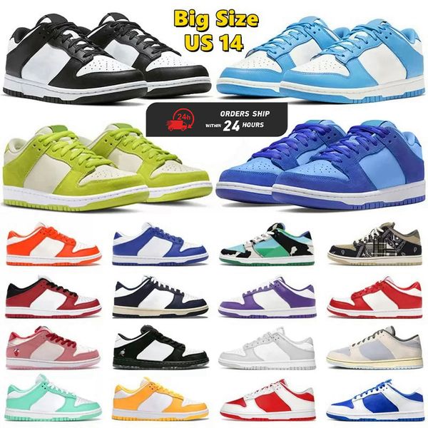 

24 hours shippings men women designer casual shoes sb dunks low panda white black unc green apple syracuse blue raspberry triple pink mens t
