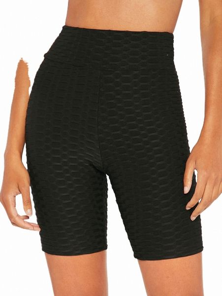 

tall solid honeycomb biker shorts u7iz#, White;black