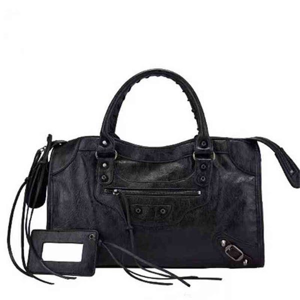 

designer balenciga handbag 2022 retro tassel single shoulder diagonal span portable locomotive design large capacity rivet fashion women&#03