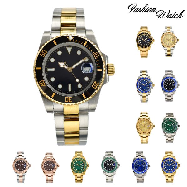 

fashion mens watch automatic mechanical watches business wristwatch strap adjustable montre de luxe wristwatches split stainless steel black, Slivery;brown