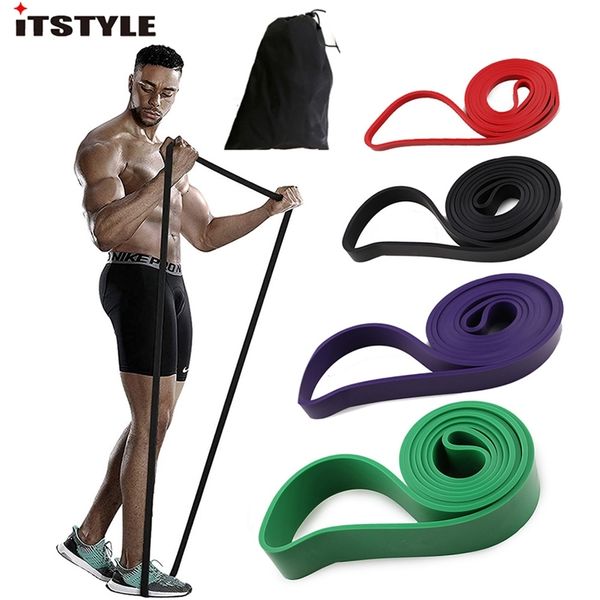 

resistance bands 41" crossfit strength rubber loop power expander hanging workout rubber pull up band 220818