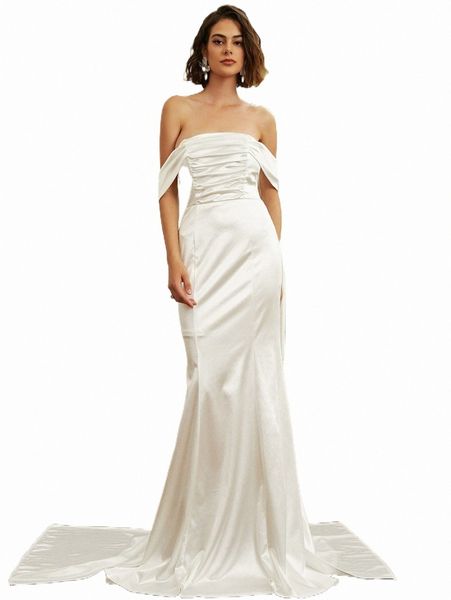 

missord off shoulder zip back satin prom dress h8no#, Black;gray
