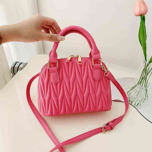 

bag women's bag 2022 new hand versatile one shoulder messenger shell hand purses