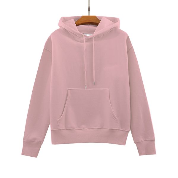 

2021 letter men's sweatshirt 7 colors women's hooded sweatshirt, Black