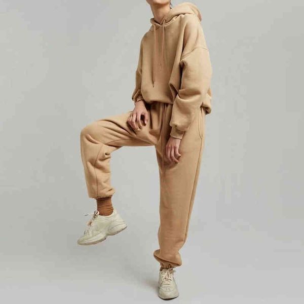 

women casual set long sleeve sweatshirt pants, Black