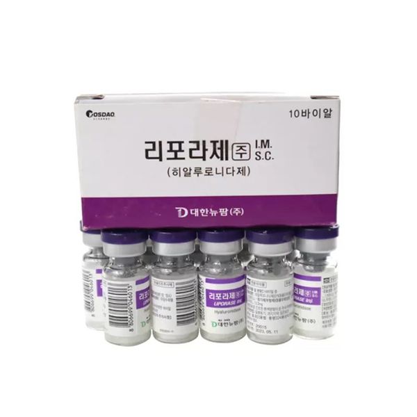 

beauty items liporase hyaluronidases solution for dissolving ha dermal fillers sculptra