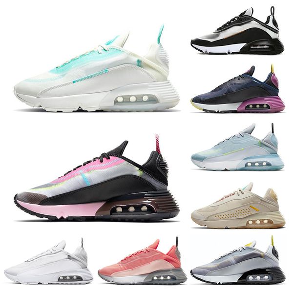 

2090 men women running shoes be true pure platinum aurora green pink blue fo
