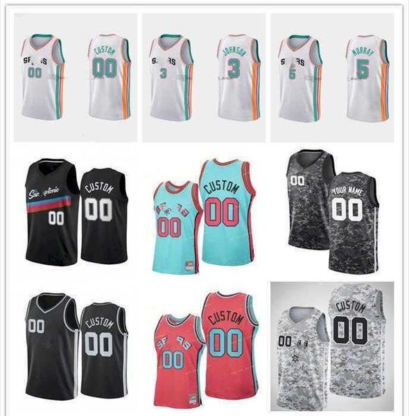 

#039;'nba''75th custom men women youth san antonio''spurs''tim 21 duncan's david, Black