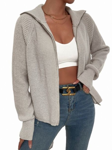 

zip up raglan sleeve cardigan 587h#, White;black