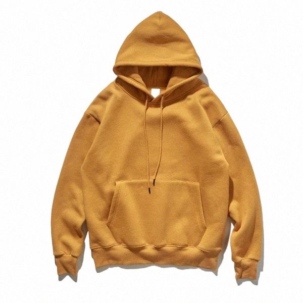 

men's hoodies & sweatshirts solid color sweatshirt fashion brand men 2021 est spring autumn male casual hoodie u8bs#, Black