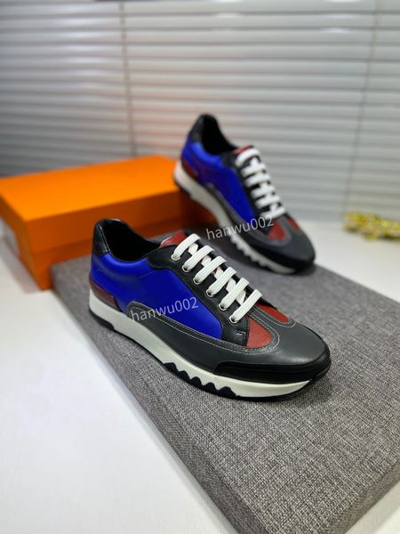 

new outdoor casual shoes men's running sneakers technology knitted fabric lace up sneaker rubber sole trainer flat shoe, Black