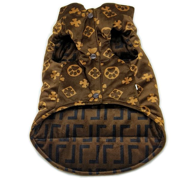 

designer dog clothes windproof cold weather dog apparel printed lettering pet jackets puppy coats reversible sweaters winter vest for small