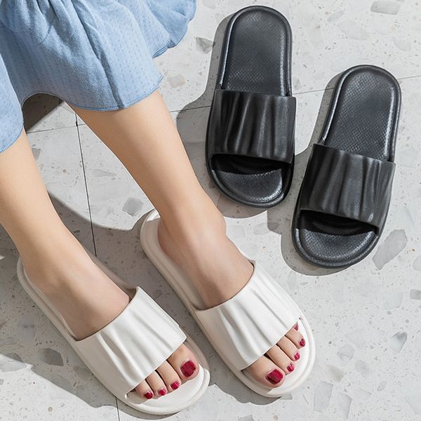 

2022 fashion slippers women home summer guests bath bathroom pvc good-looking non-slip slipper indoor ladies shoes l sandals y220818, Black