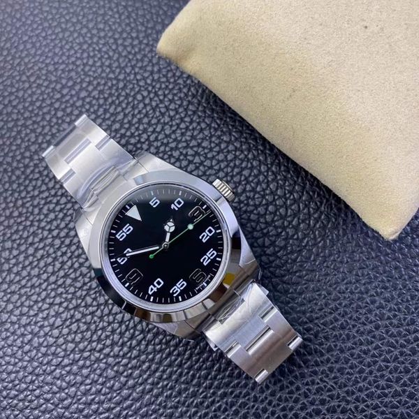 

man watches 116900 114060 cal. 3131 blue oil silk movement 40mm 904l fine steel scratch resistant blue crystal super waterproof ar, Slivery;brown