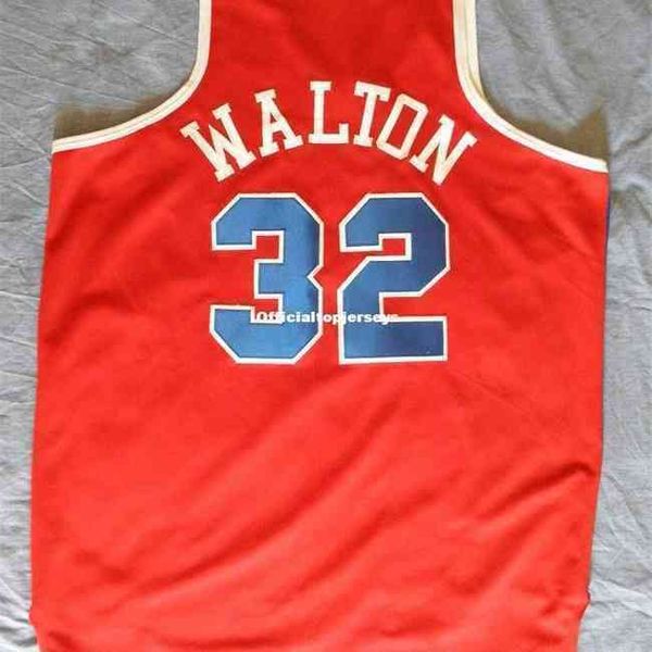 

mitchell ness m&n #32 bill walton all star jersey mens vest size xs-6xl stitched basketball jerseys vest shirt, Black