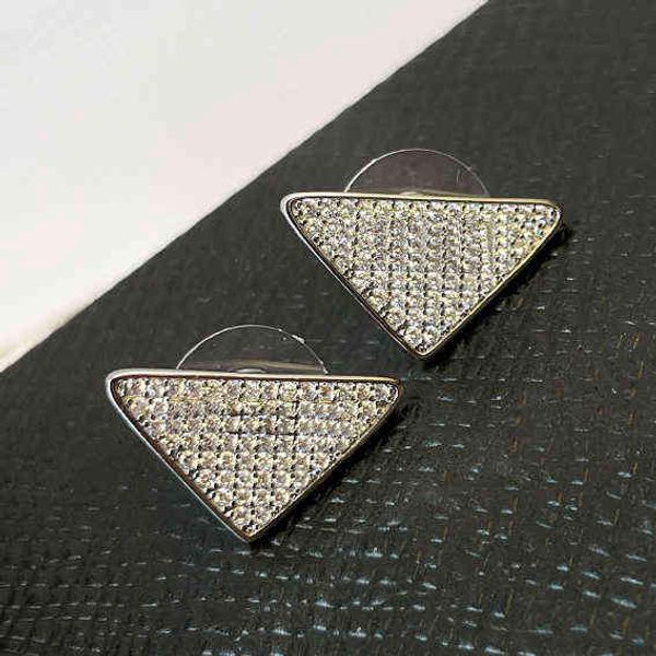 

bai cheng luxury designer earring womens love stud earrings for lady girls silver brand classic diamond earrings jewelry black fashion weddi, Golden;silver