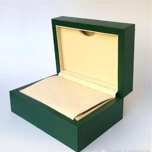 

luxury watch mens for rolex watch box original inner outer womans watches boxes men wristwatch green box booklet car311p, Black;blue
