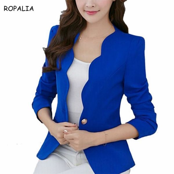 

ladies women jacket ol fashion slim blazer coat suit jacket long sleeve work wear 220818, Black;brown