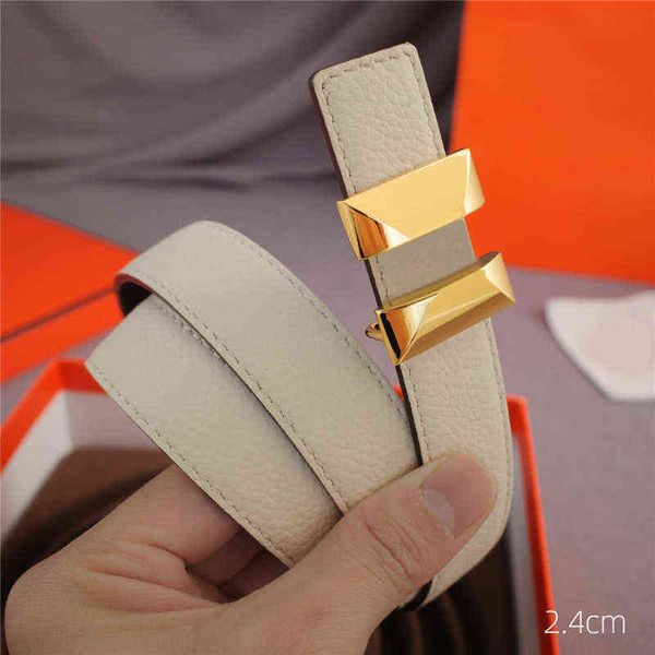 

bai cheng fashion men women solid belt womens genuine leather gold buckle designer cowhide belts for lady luxurys brand letter waistband 5 c, Black;brown