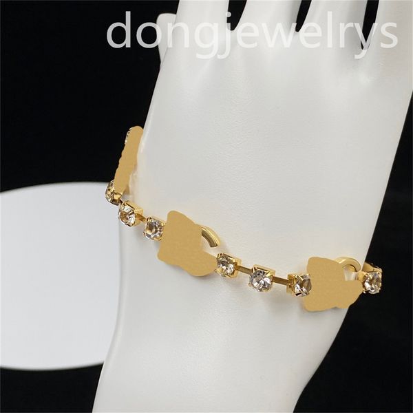 

popular fashion brand designer bangle bracelets chain women party wedding lovers bracelets gift ladies luxury jewelry dongjewelrys, Black