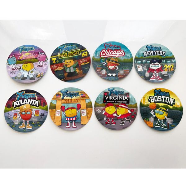 

trufflez round special shaped bag edible packaging 3.5g edibles plastic mylar packing package empty bags storage wholesale