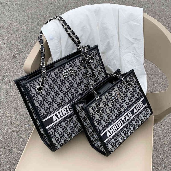 

58% off online factory clearance versatile foreign style high sense chain niche tote bag mother bag