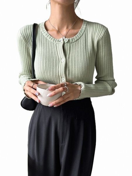 

dazy solid ribbed knit cardigan d4rx#, White;black