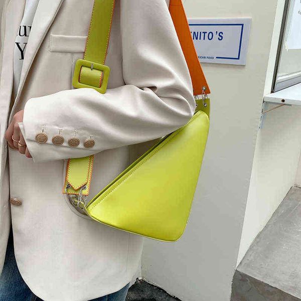 

purses triangle shoulder bag in spring and summer of 2022bags new style fashionable cross bagbags urban simple armpit handbags
