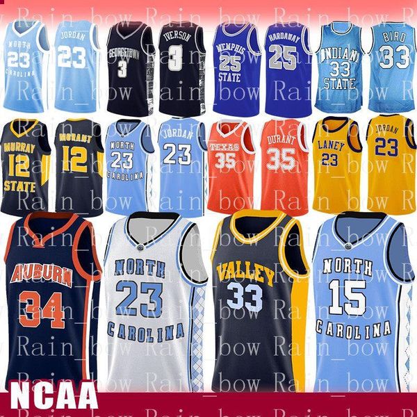 

college basketball wears tkm auburn charles 34 barkley ncaa north carolina state michael 23 jd vince 15 carter basketball jersey university, Black