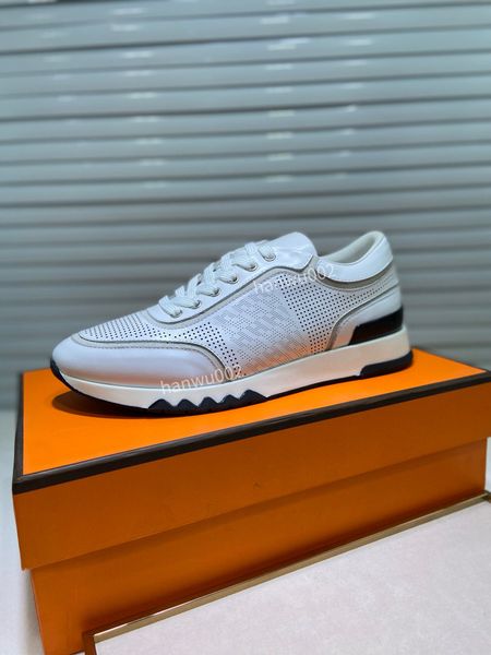

2022 famous designer reflective men sneakers shoes sporty runner brand mesh leather sports technical men's outdoor trainers size38-44 h, Black
