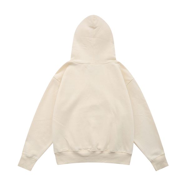 

22s letter men's sweatshirt 7 colors women's hooded sweatshirt, Black