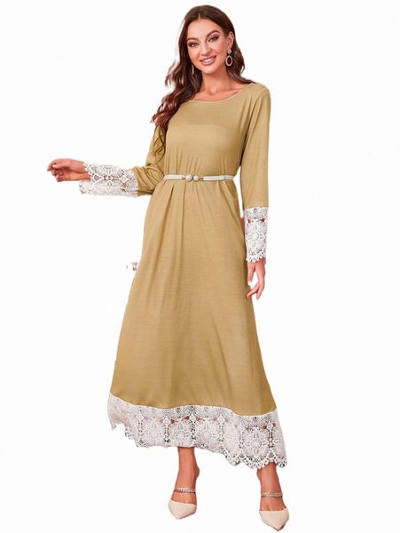 

contrast lace tee dress o30e#, Black;gray