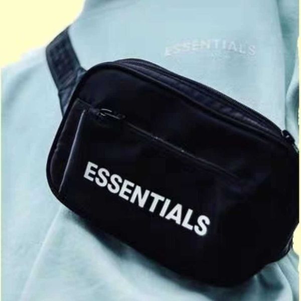 

fear double line essentials bodypack fog high street letter casual men's and women's sports single shoulder bag tide