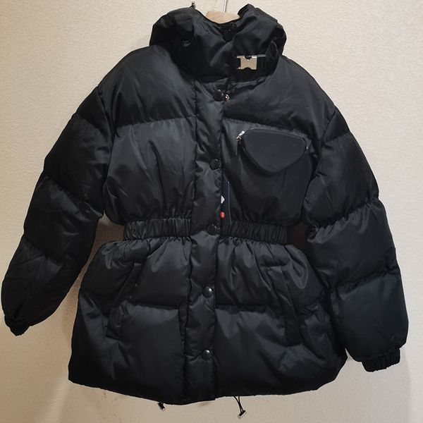 

hooded padded vintage cotton coat - women's plus size winter jacket for street style & warmth, Black