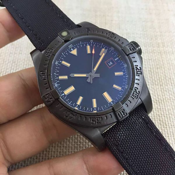 

avenger seawolf automatic blue lume pvd black mens wristwatches, Slivery;brown