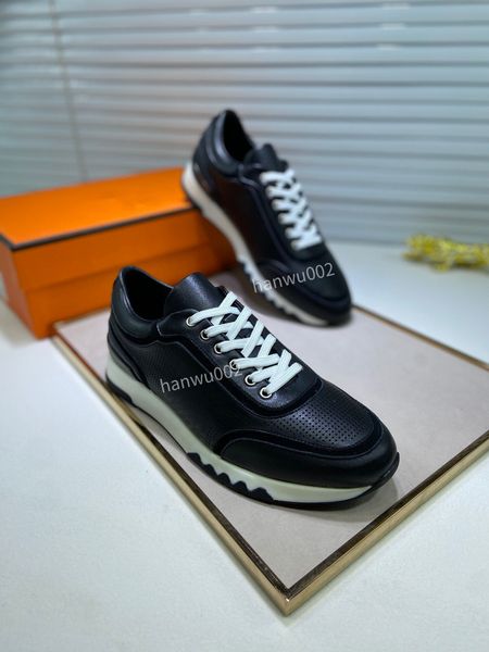 

famous designer reflective men sneakers shoes sporty runner brand mesh leather sports technical men's outdoor trainers, Black
