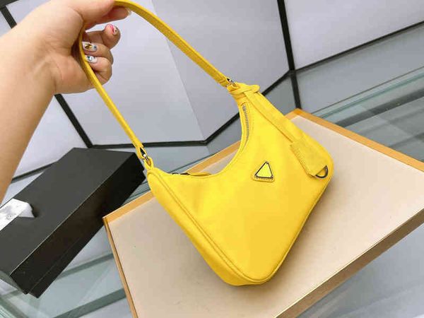 

bags shoulder hobo metal triangle crossbody handbag tote designer luxury wallets for party 220818 prad