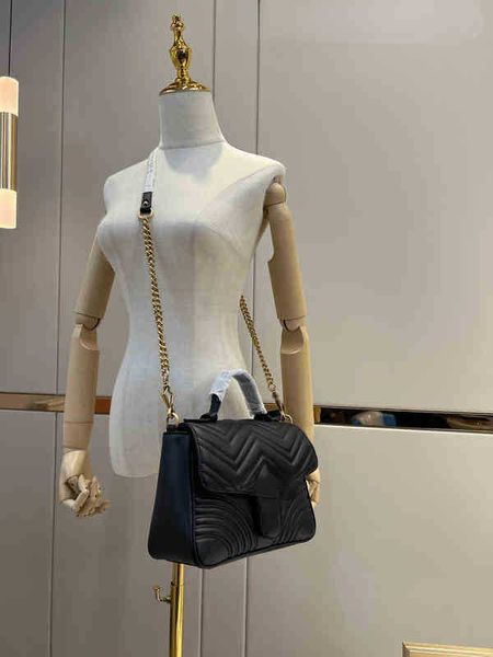 

underarm bags crossbody bags marmont bag luxury designer brand tote women shopping handbag leather pure color shoulder zhouzhoubao123 30wa