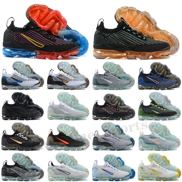 

2021 fk runner sneakers running shoes womens mens black pink grey obsidian oreo white stone blue team red light trainers outdoor eur 36-45