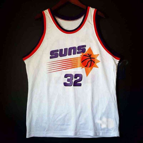 

100% jason kidd #32 champion sewn jersey barkley penny mens vest size xs-6xl stitched basketball jerseys ncaa, Black